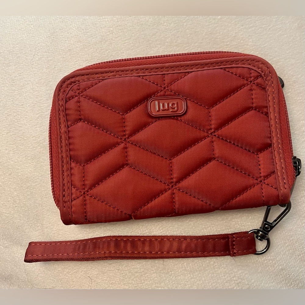 Lug Rodeo 2 Wallet in Rosewood Red